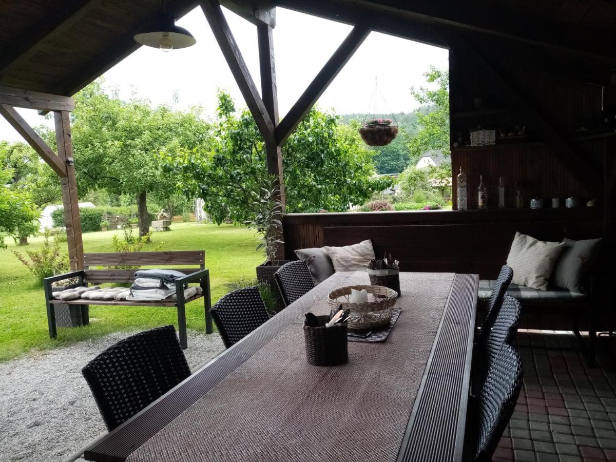 Mija Apartman S Vinnym Sklipkem, Zahradou A Grilem Kájov 외부 사진