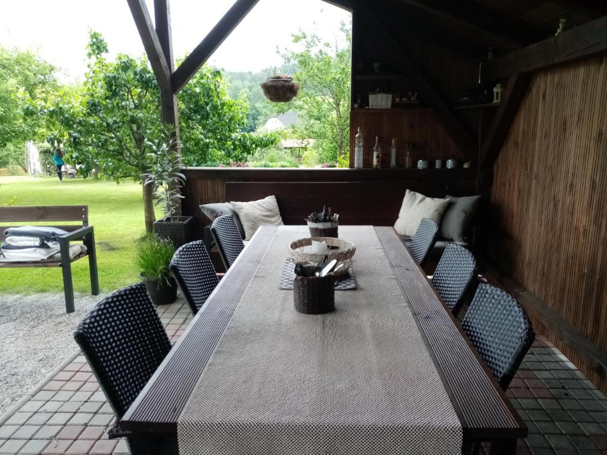 Mija Apartman S Vinnym Sklipkem, Zahradou A Grilem Kájov 외부 사진