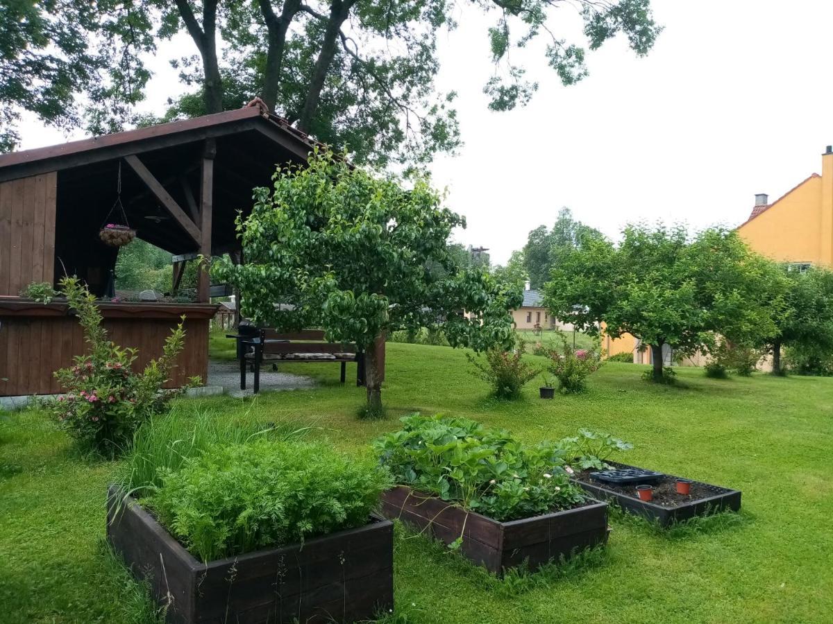 Mija Apartman S Vinnym Sklipkem, Zahradou A Grilem Kájov 외부 사진